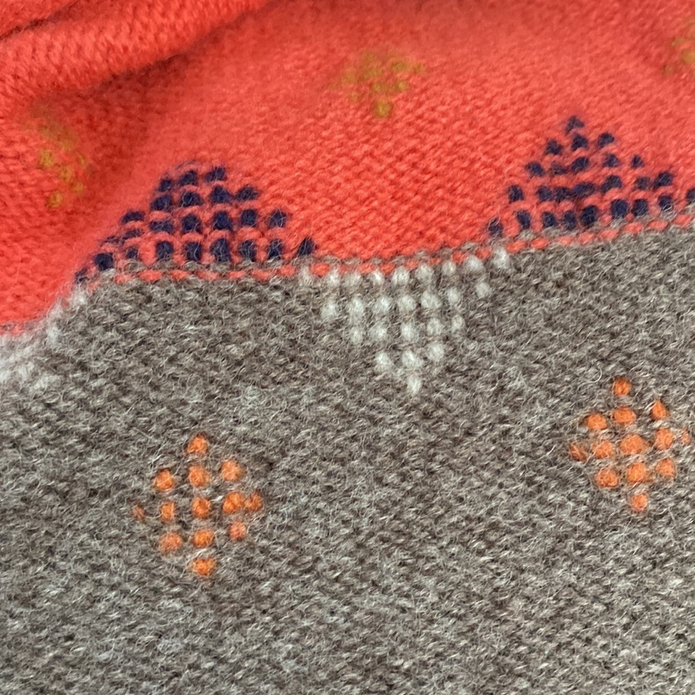 Turtleneck Poncho Lagenlook Handmade Sonoma Thick Wool - Picture 10 of 12